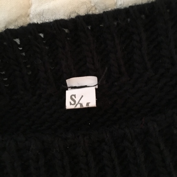 3 for $20 Sale: Furry Striped Boxy Chunky Sweater - Picture 7 of 7